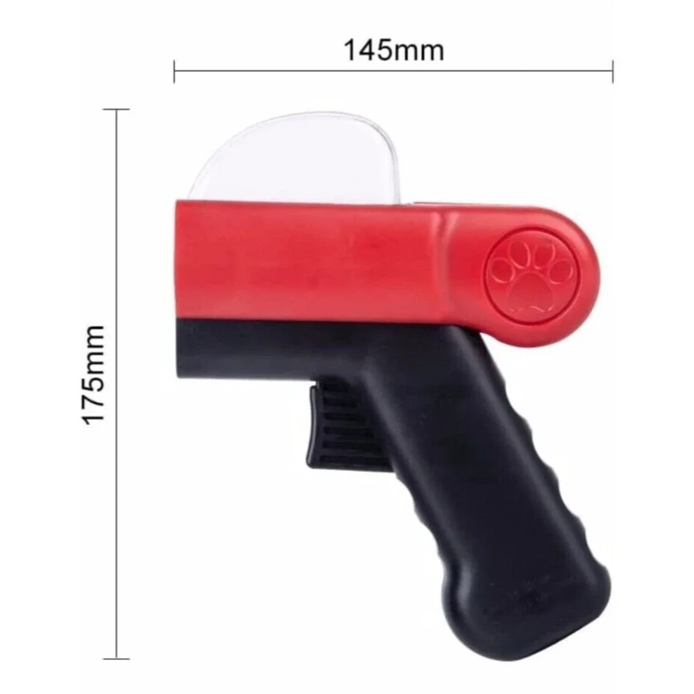 Pet Treat Snack Launcher Red Sz Small Dog Or Cat Treat Catapult Manual